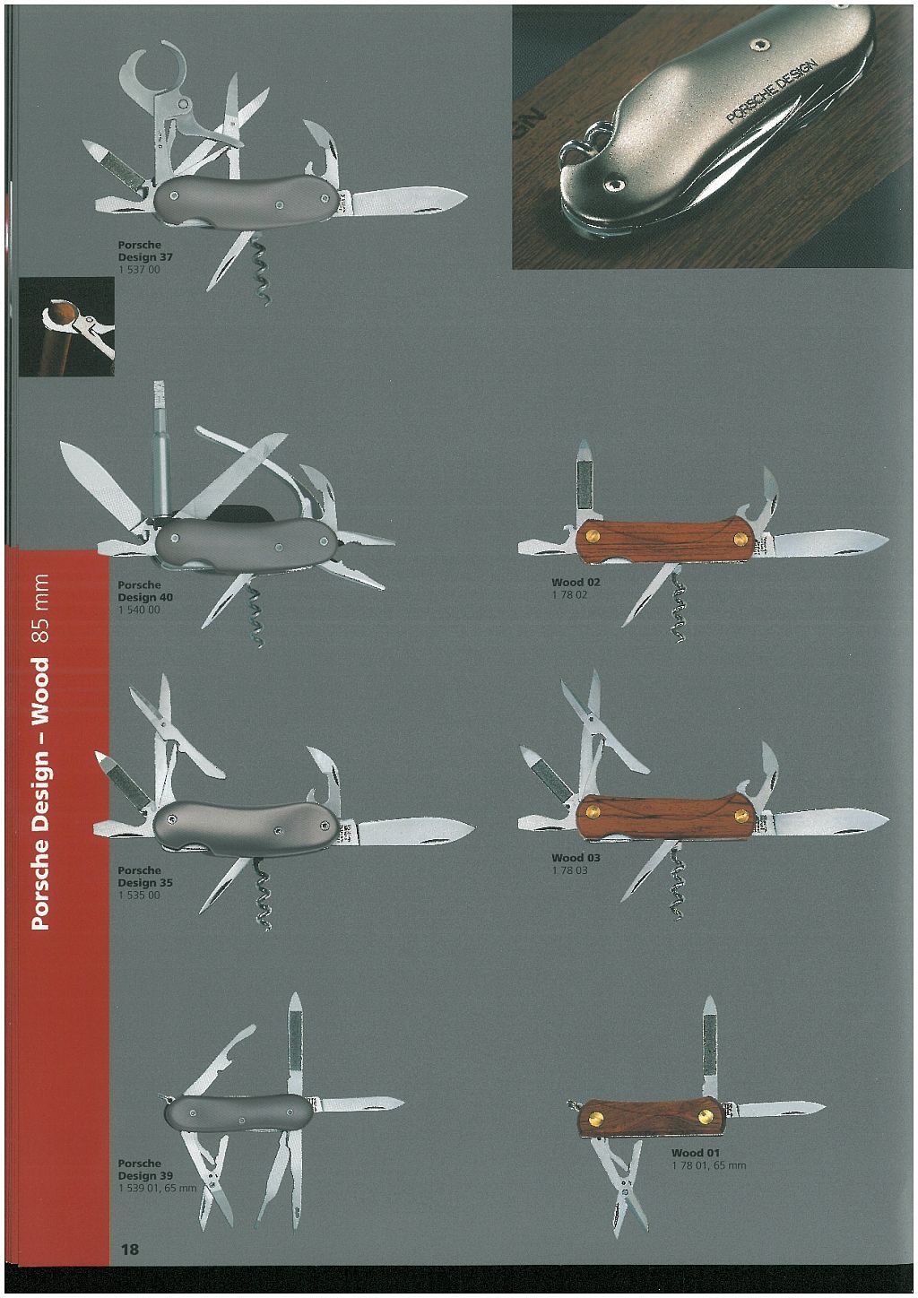 SAKWiki | Wenger Porsche Design Series catalog page