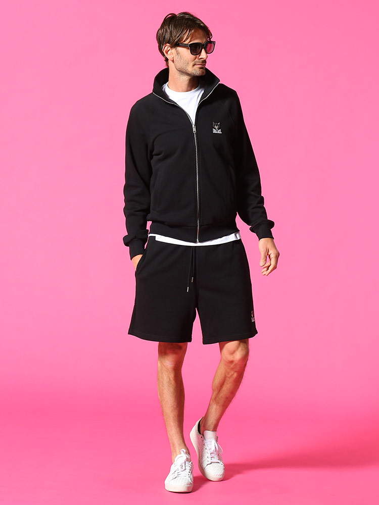 DIESEL (ディーゼル) ワンポイント オオカミ フルジップ ジャケット