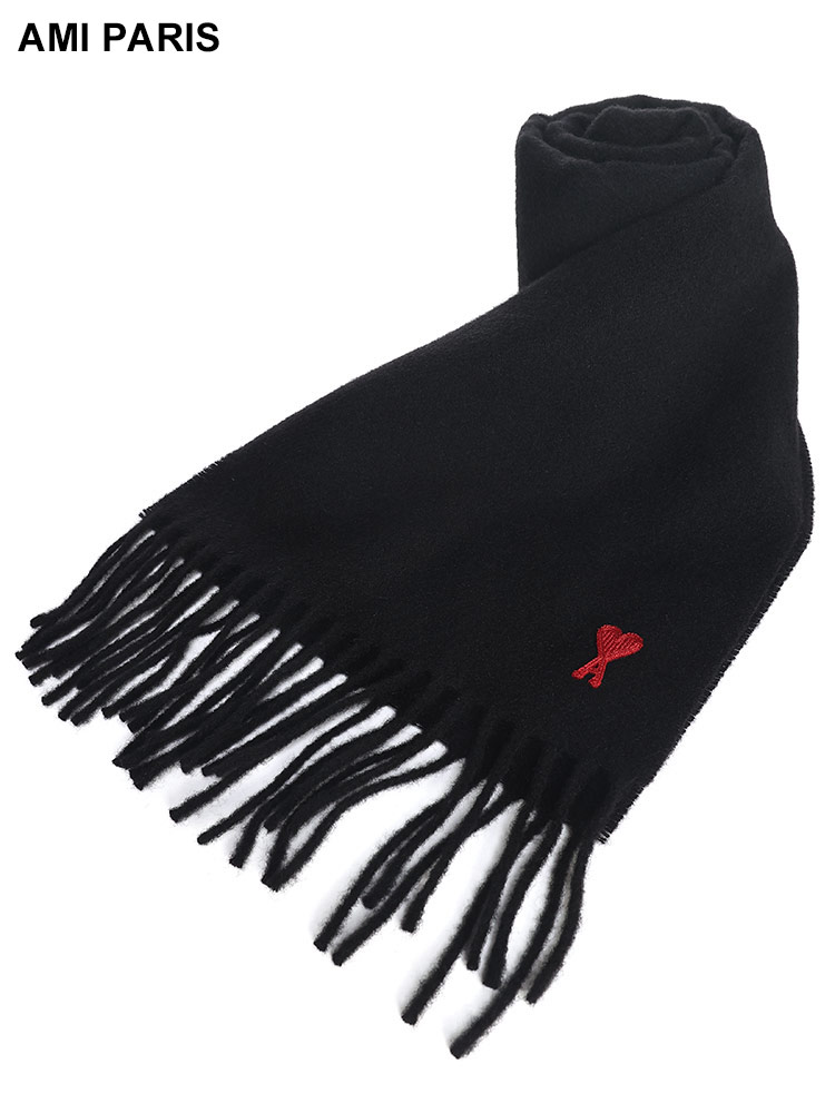 アミパリス ami paris ピンク ハート刺繍 マフラー 楽天市場】AMI
