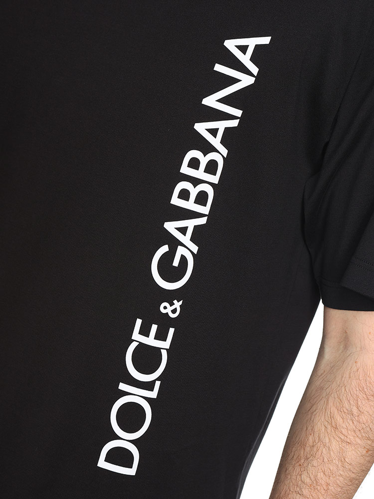 DOLCE&GABBANA (ドルチェ ＆ ガッバーナ) バーティカルロゴ クルー