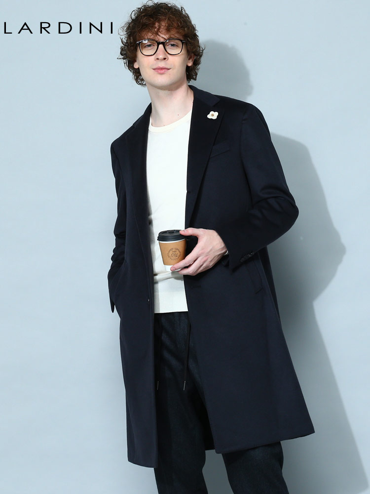 ラルディーニ メンズ コート LARDINI ブランド チェスターコート