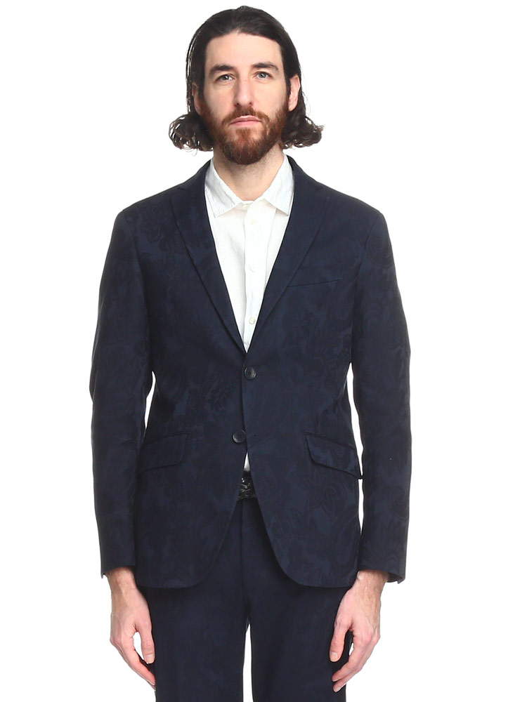 ETRO (エトロ) ペイズリー柄 シングル ジャケット ET231U118071337