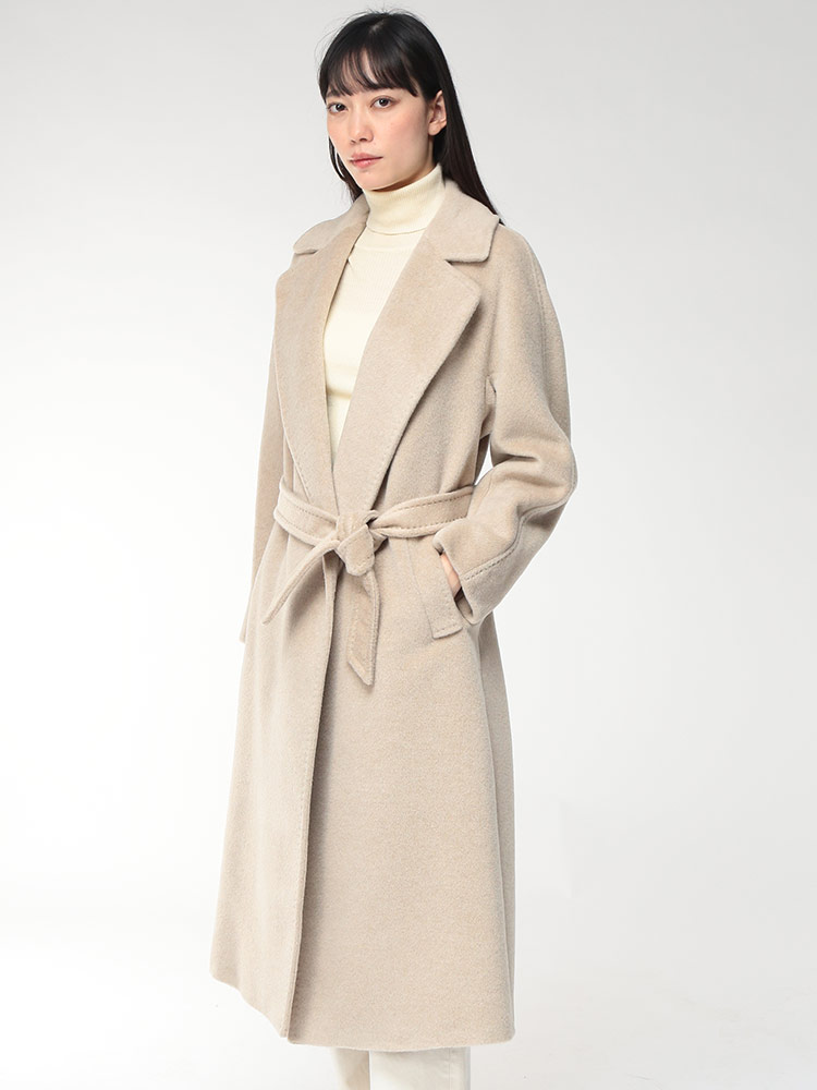 MAX MARA / コート/40/ウール/カシミヤ/BLK/無地 楽天市場】【最高級