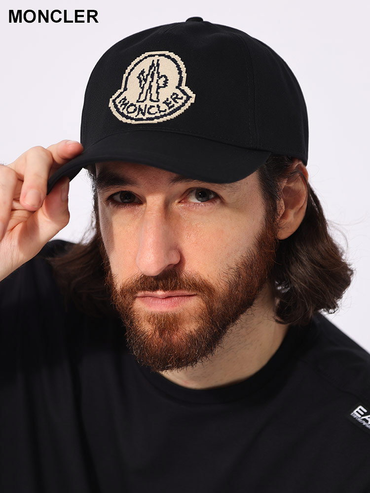 MONCLER (モンクレール) ピクセルワッペン コットンギャバジン