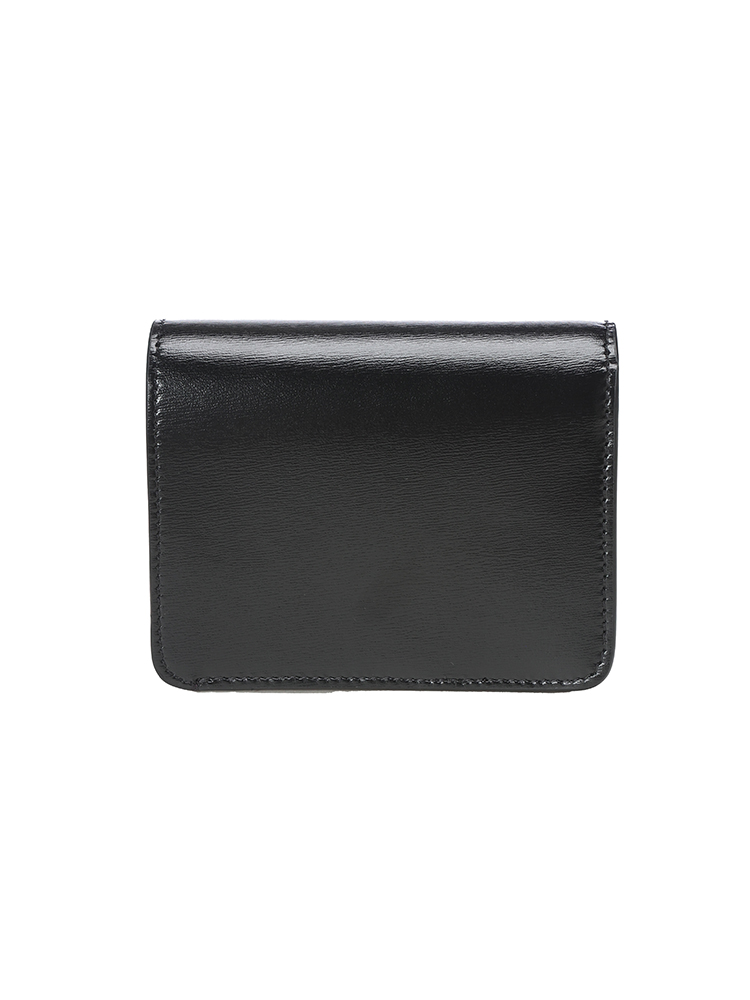 CELINE (セリーヌ) トリオンフ シャイニーカーフスキン 二つ折り財布