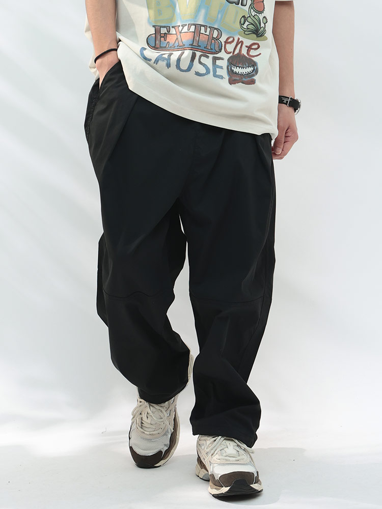 SAKAZEN (サカゼン) ナチュラルストレッチ 無地 バルーンパンツ M L LL