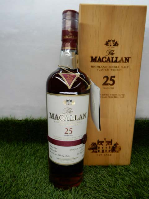 ◇ザ・マッカラン 25年43度700ml正規輸入品 未開栓