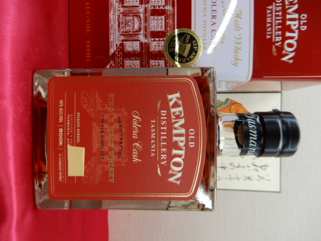 オールドケンプトン ソレラカスク シングルモルト ウイスキー 500ml 49