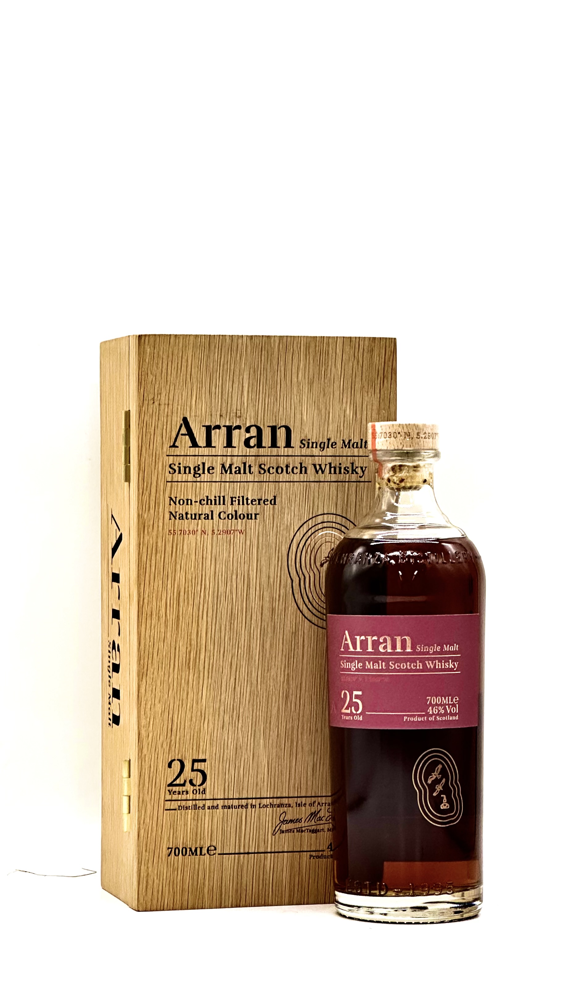 The Arranシングルモルトウイスキー 700ml 57% 限定314本 The Arran