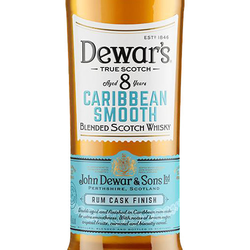 デュワーズ カリビアンスムース 8年 40% 700ml 箱なし ブレンデッド