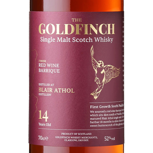 ザ ゴールドフィンチ ブレアアソール 14年 サウスポイヤック 赤ワイン
