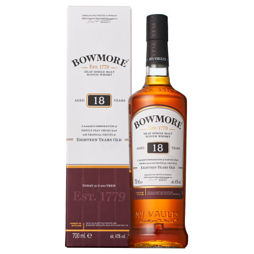 ボウモア 18年 43% 700ml 箱付 シングルモルト スコッチ ウイスキー