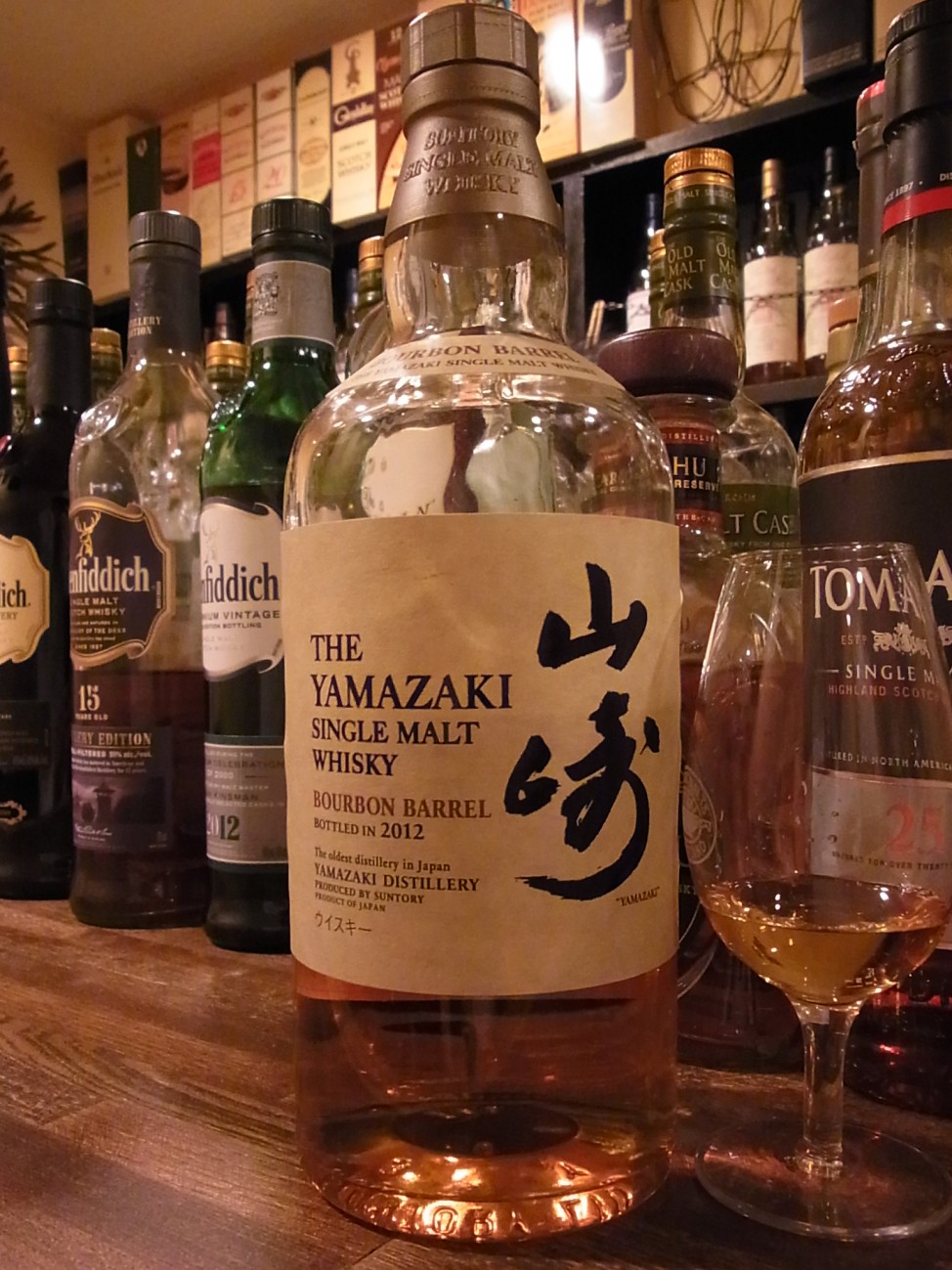 話題にならないのが不思議だった山崎バーボンバレル 2012ボトリング