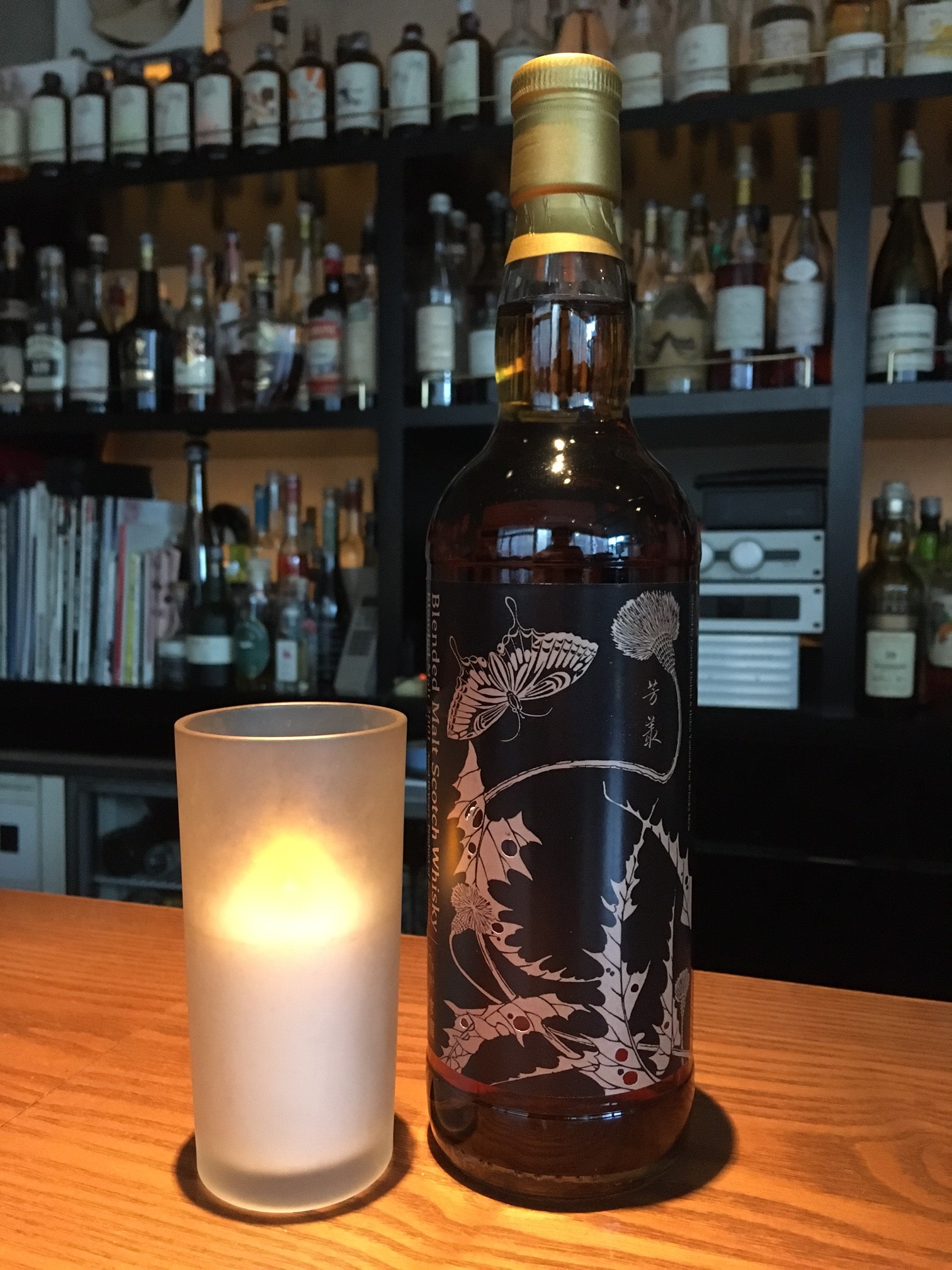 伊藤若冲『玄圃瑤華』薊-AZAMI Blended Malt 2001 5本 ウイスキー