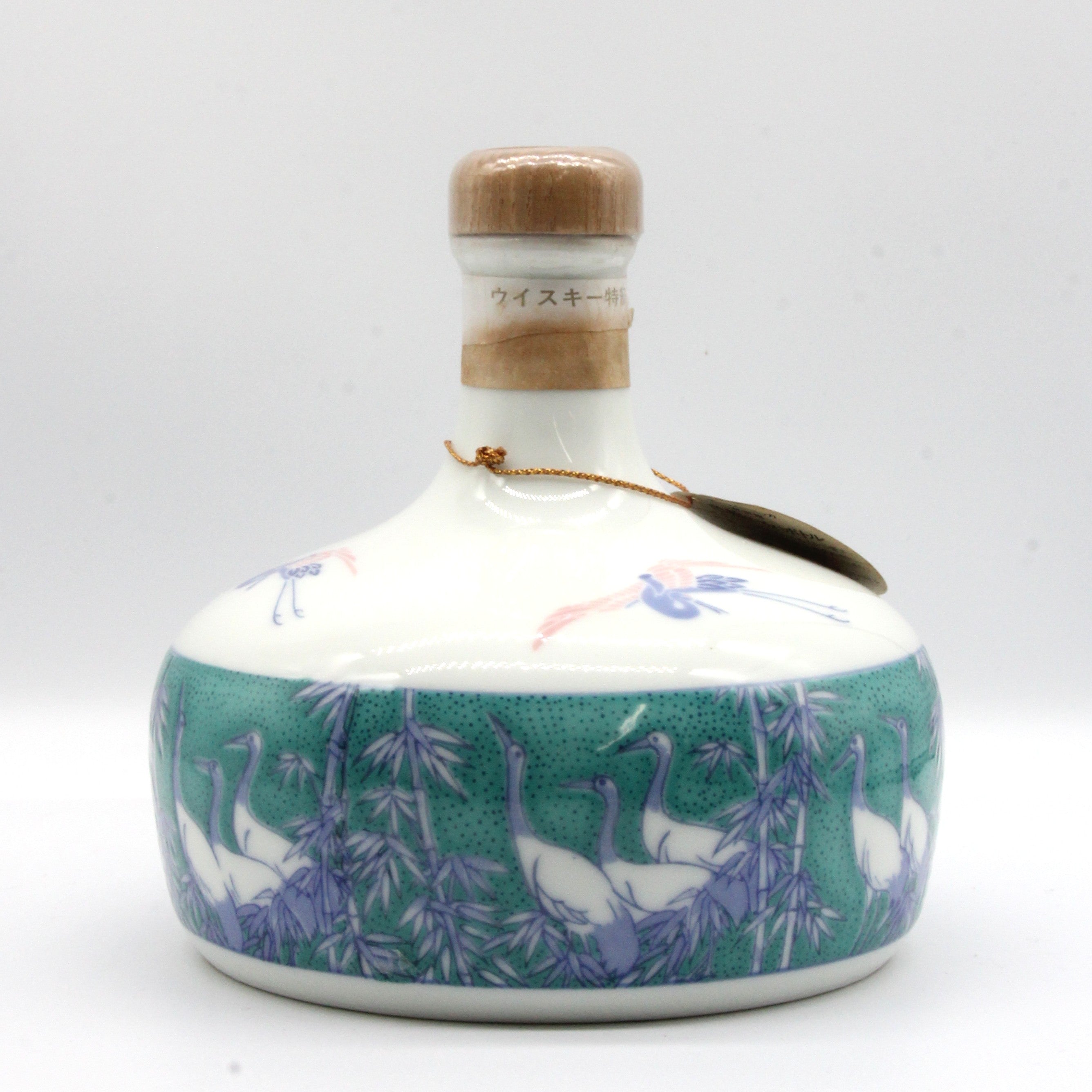 ニッカ スーパー ニッカ ウイスキー 有田焼 色絵ボトル 43% 500ml 箱