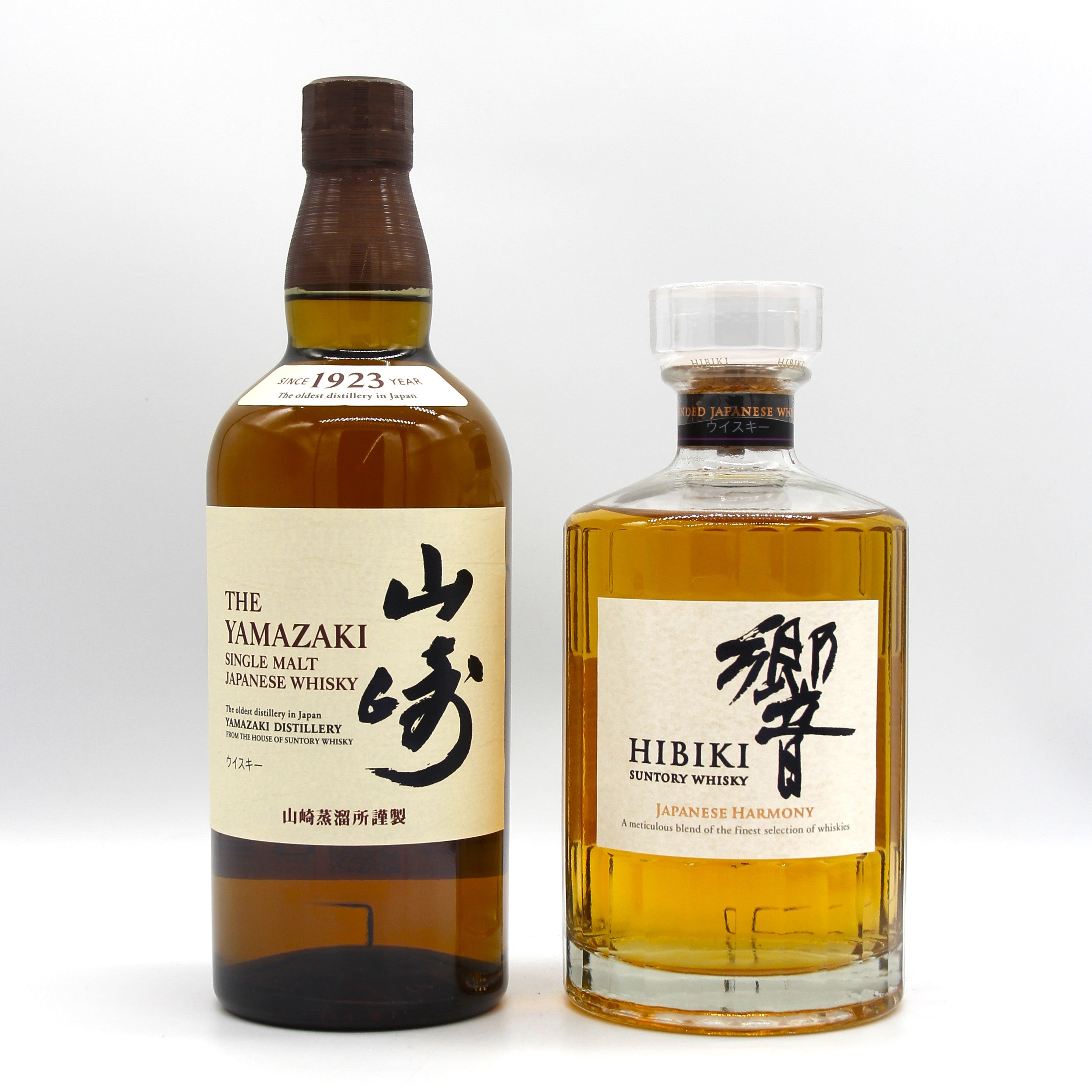 サントリー シングルモルト ウイスキー 山崎 43% 700ml+サントリー