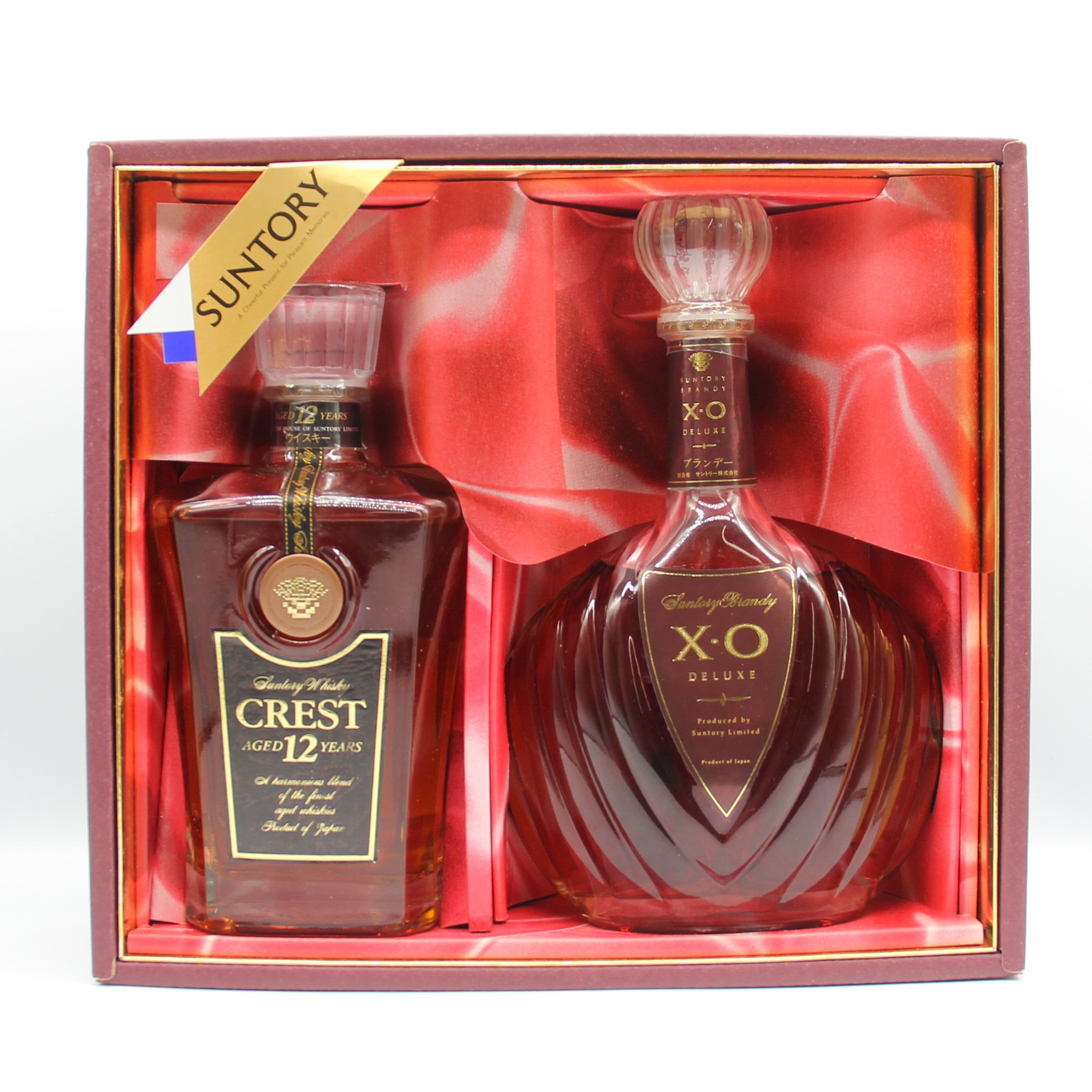 サントリー ウイスキー クレスト 12年 デキャンター 43% 700ml+