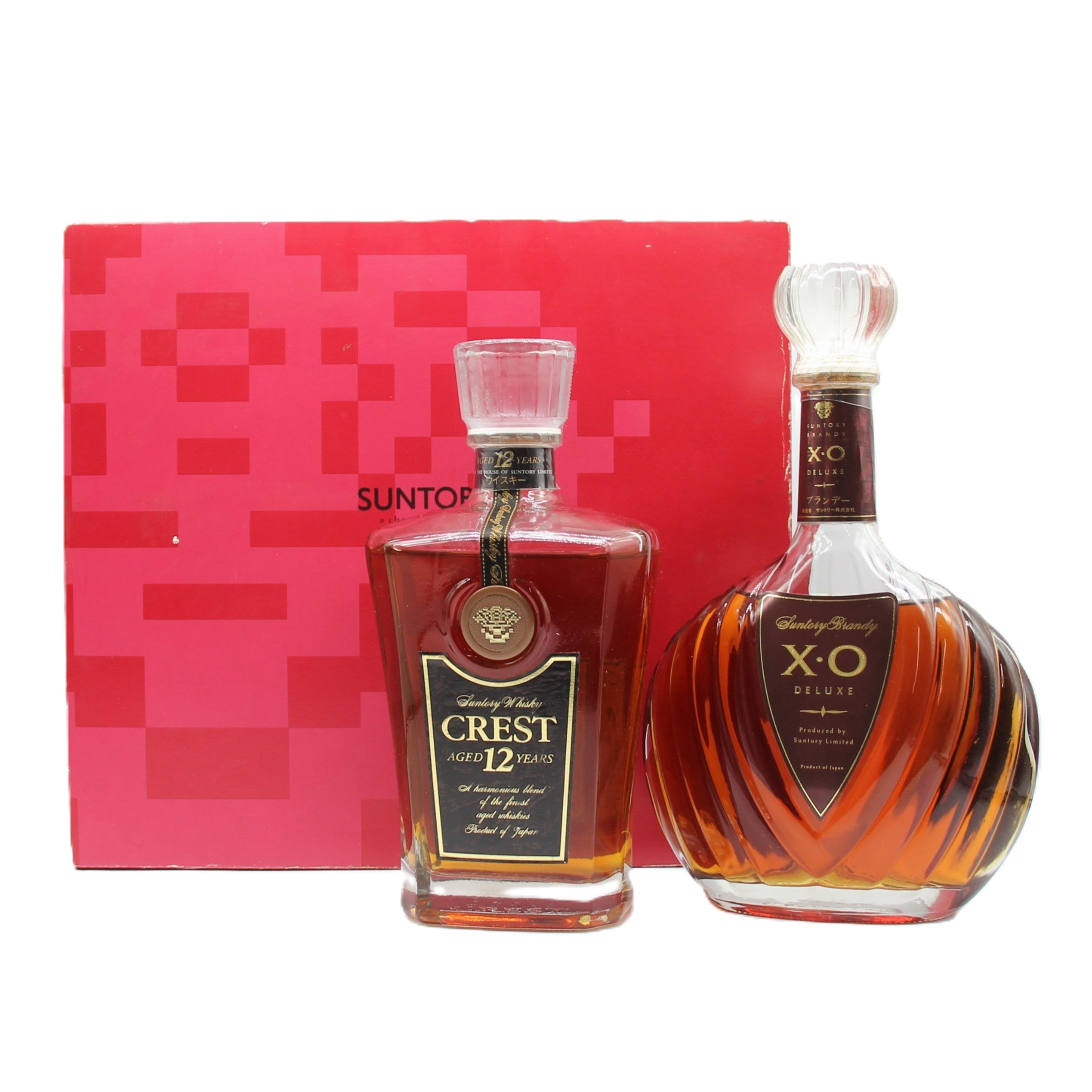 サントリー ウイスキー クレスト 12年 デキャンター 43% 700ml+