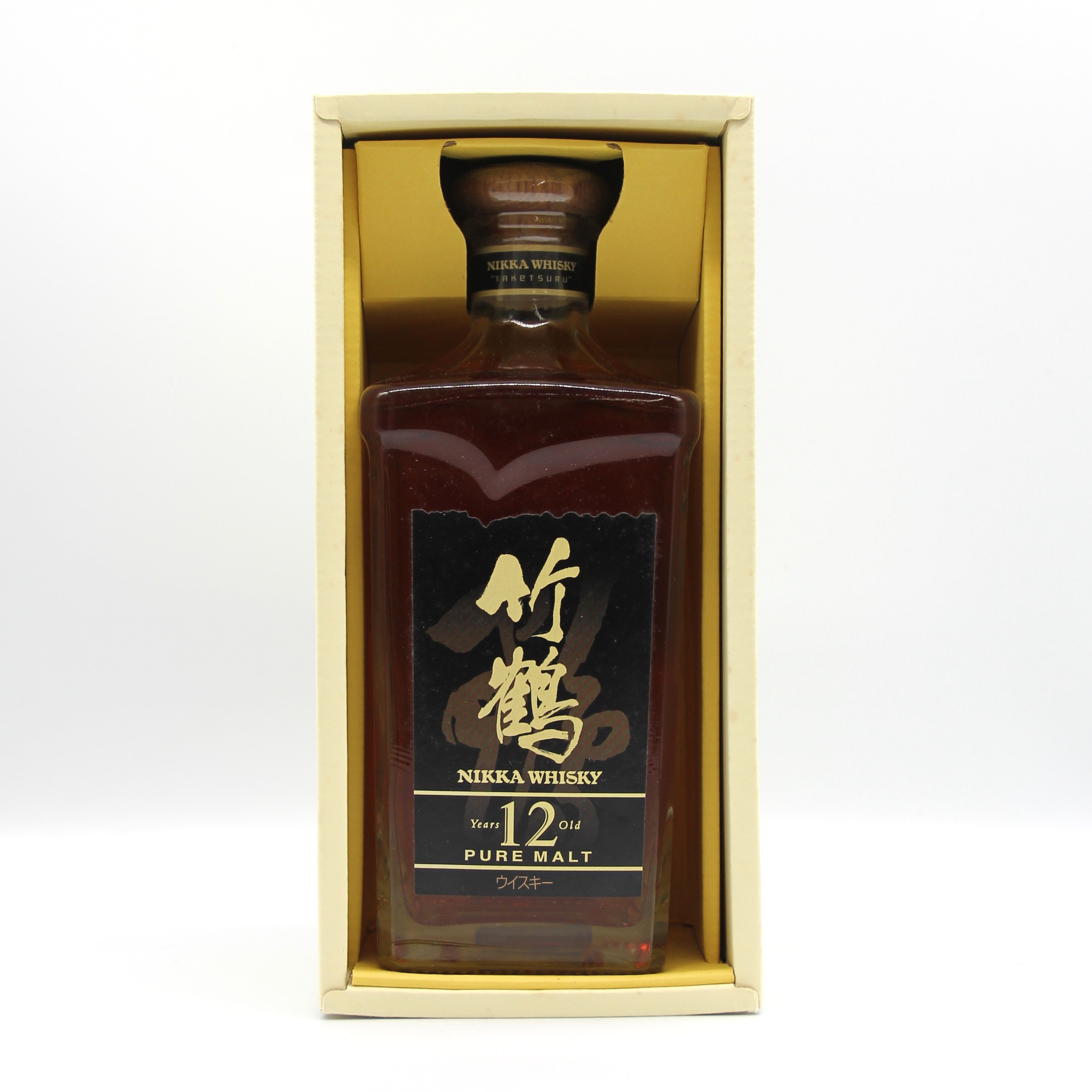 ニッカ ピュアモルト ウイスキー 竹鶴12年 角瓶 40% 660ml ギフト
