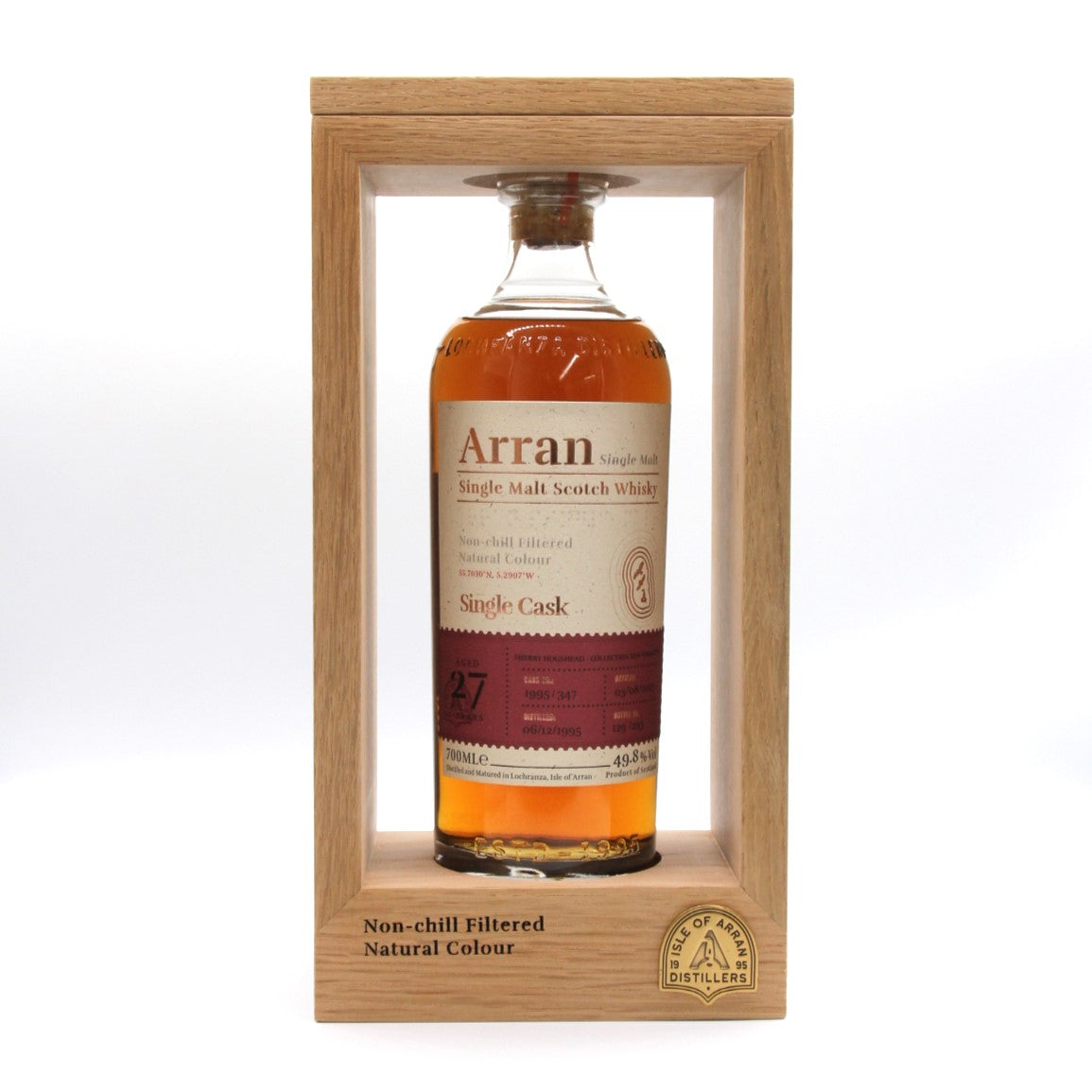 アラン Arran 27年 シングルモルト シングルカスク スコッチ