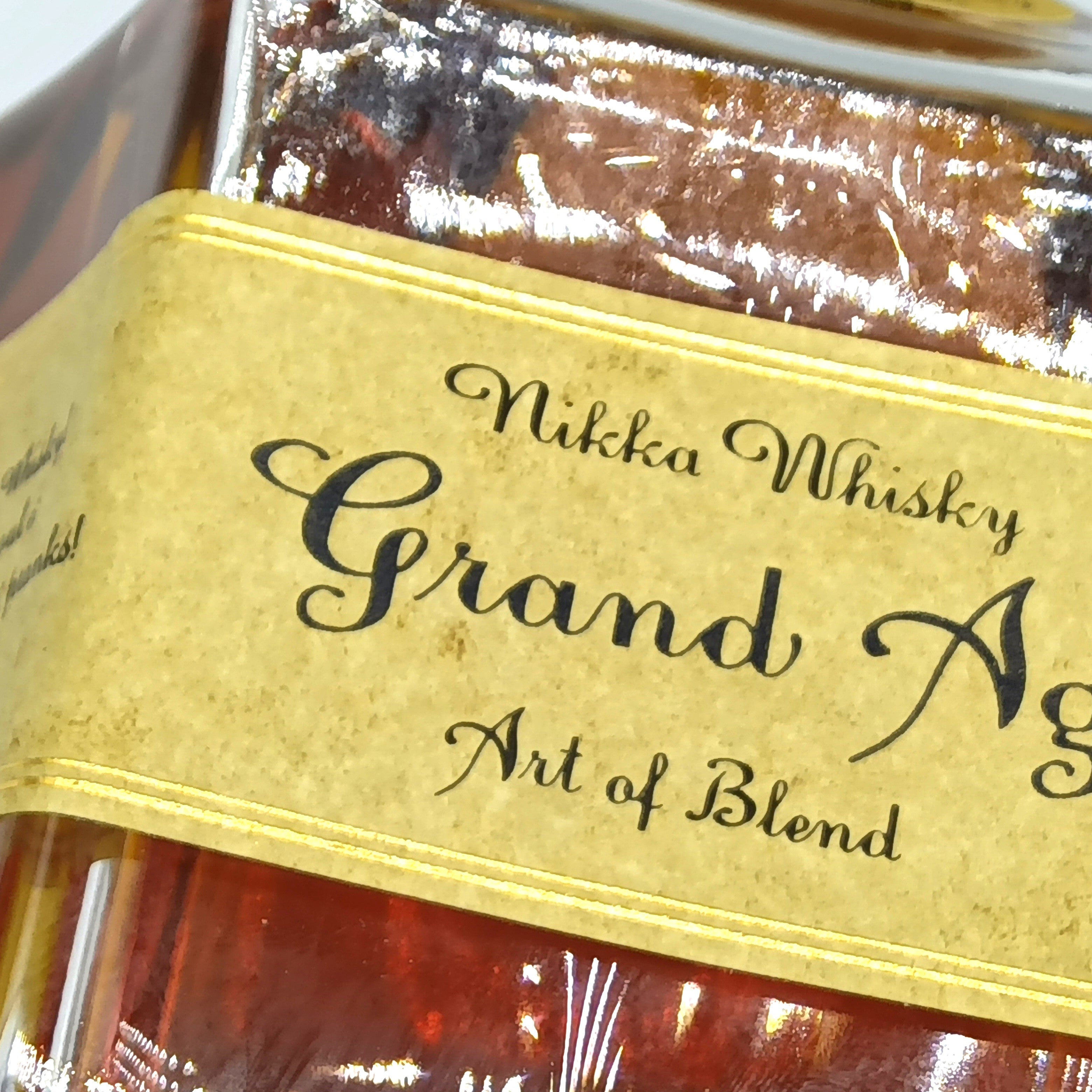 希少! ニッカウイスキー Grand Age グランドエイジ 木箱入り 未開栓