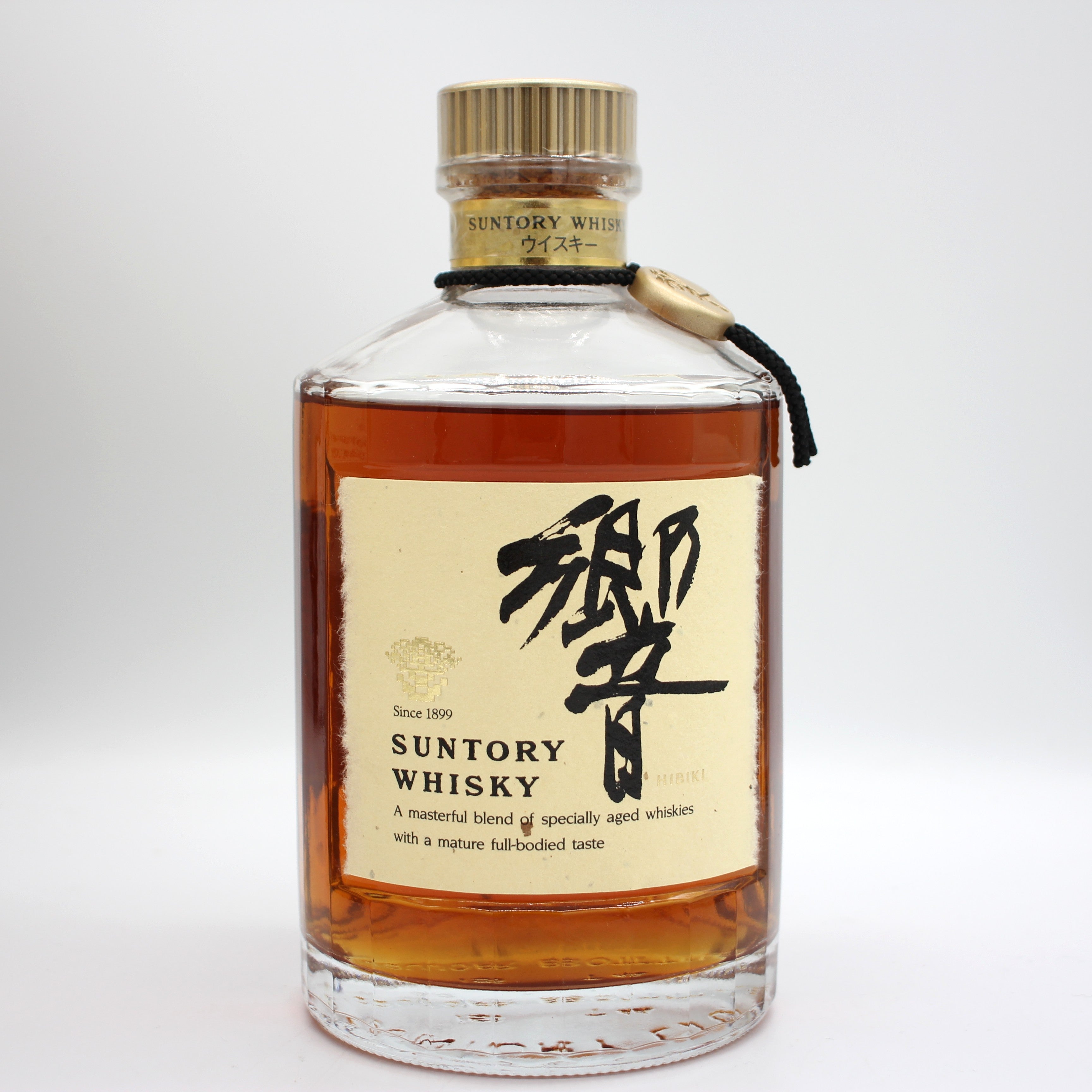 サントリー ウイスキー 響 旧ラベル 裏ゴールド 金キャップ 金花 43