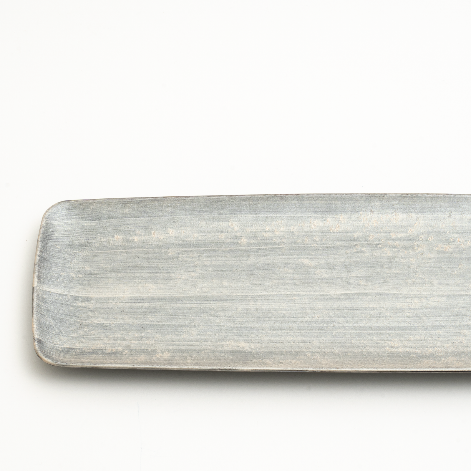 崇雪（shusetsu） 長角皿34cm（シルバー） – 皿・プレート – 一流