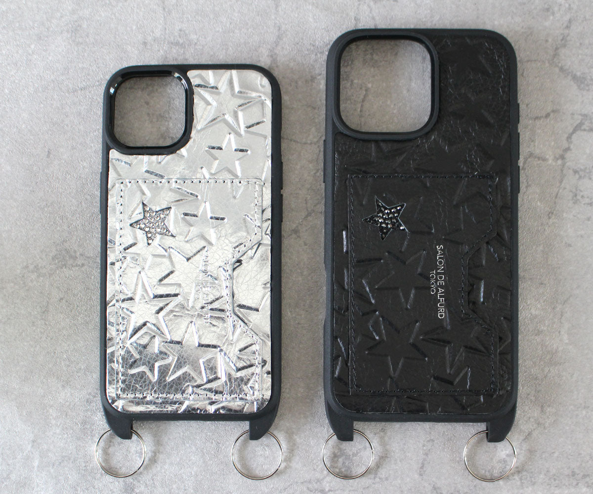 スター スマホカバーケース ショルダー付 ポケット付きVer. 1915