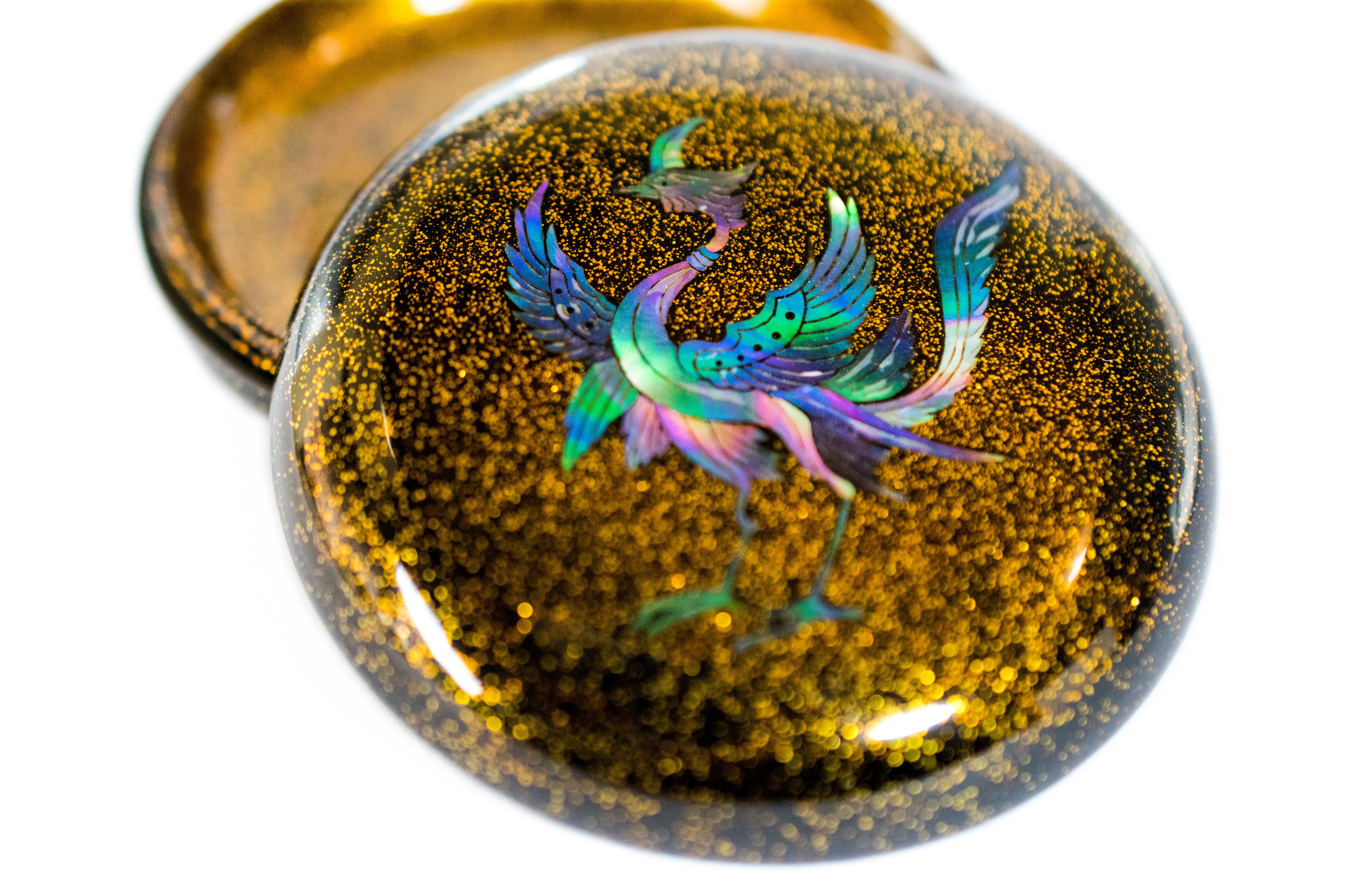 螺鈿香合 鳳凰 - SAGARADEN.com