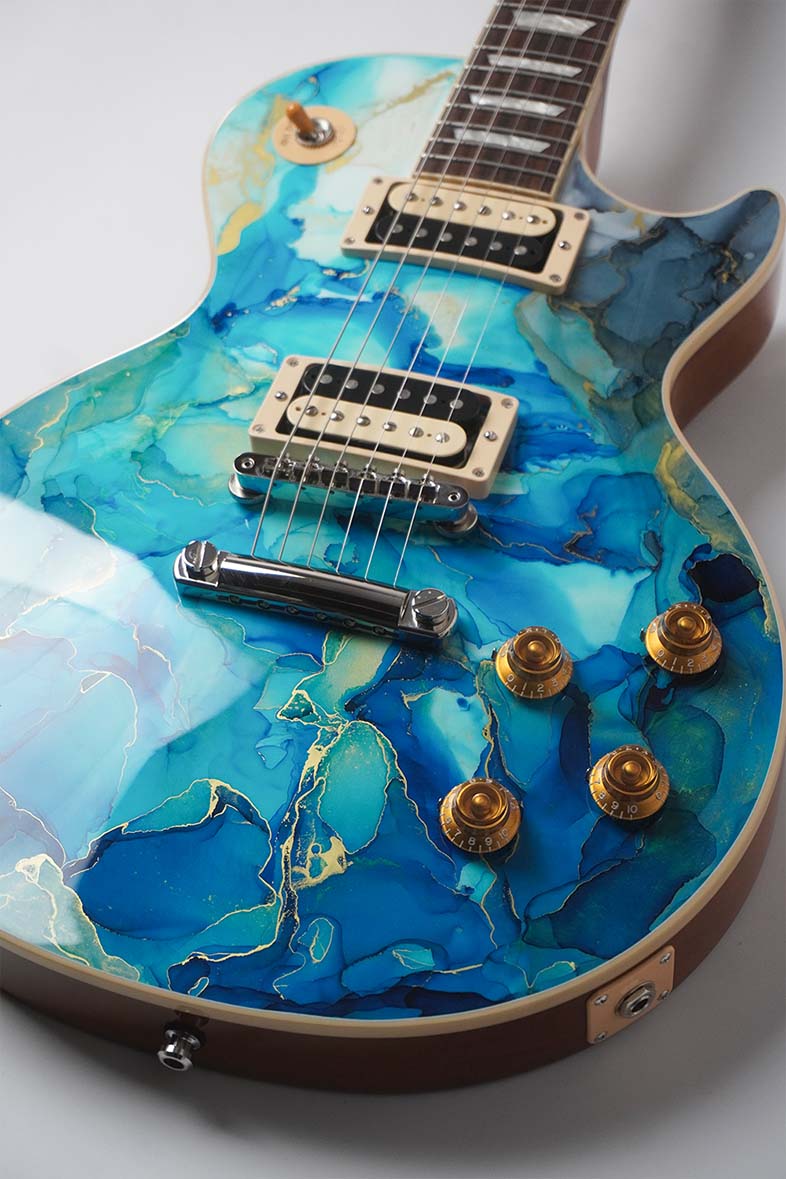 世界に1本しかない模様を作る。Sagoのインクアートモデルをまとめて