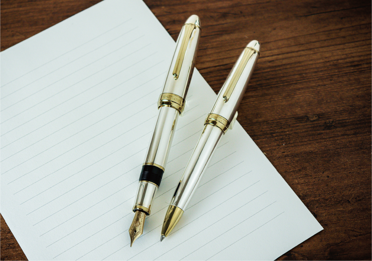 プロフィット21 スターリングシルバー 925』万年筆、ボールペン 2023年