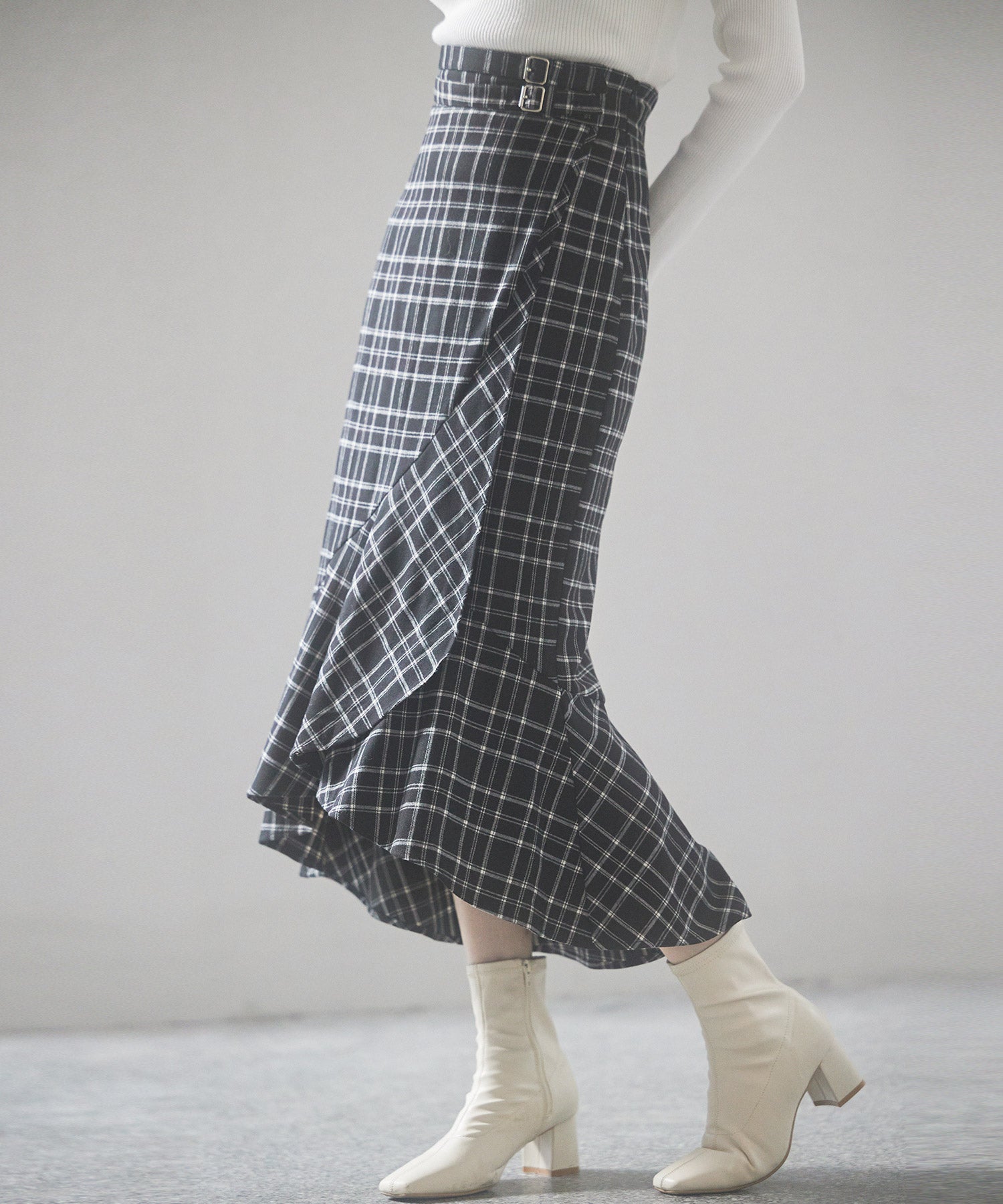 H*I様 GLAY SPIKE RECORDINGS チェック ラップスカート H*I様 GLAY