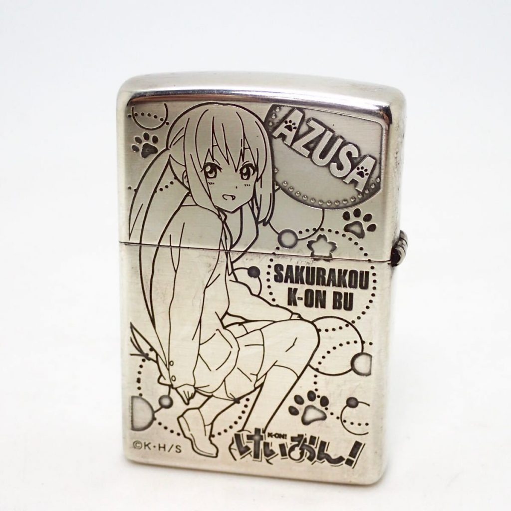 zippo けいおん 中野 梓 ゴールドバージョン 限定品 けいおん! ZIPPO
