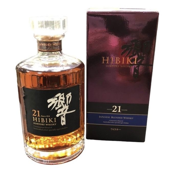SUNTORY 響 HIBIKI 21年 箱付き ホログラム無しの買取実績 | 買取専門