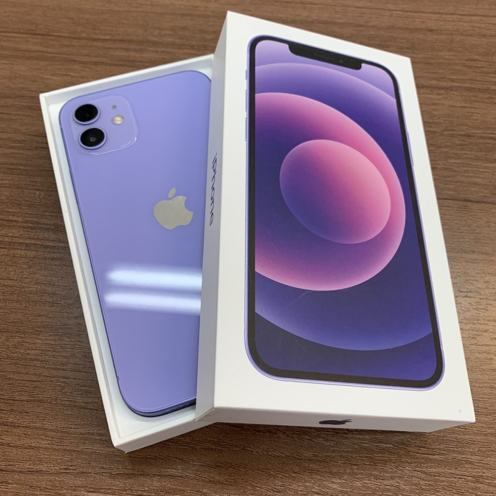 Apple iPhone 12 パープル 本体 箱付き 【公式通販】