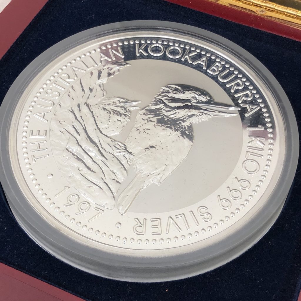 1997年 オーストラリアン・クッカバラ 1ドル硬貨 1997年