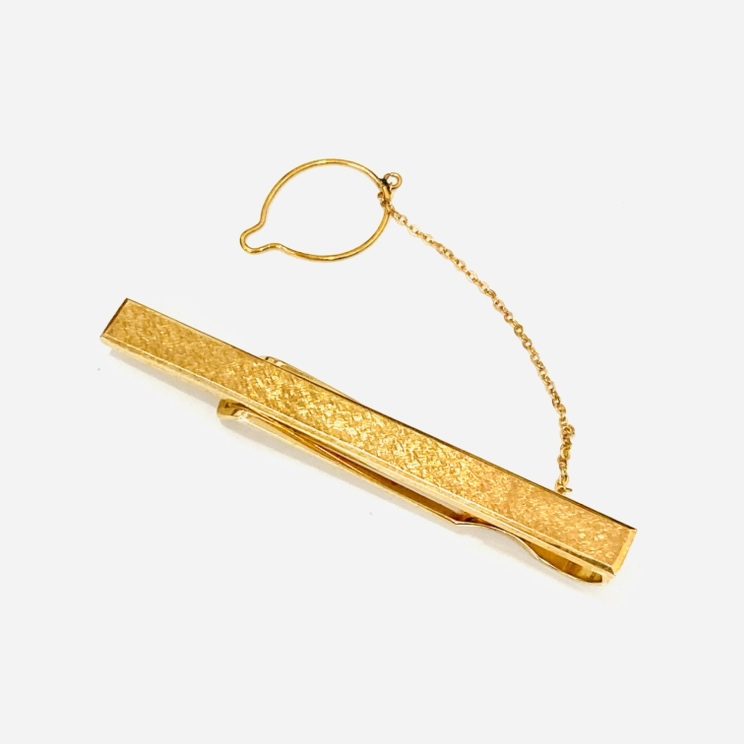 k18ネクタイピン k18 金 K18 刻印入り ネクタイピン メンズ K18