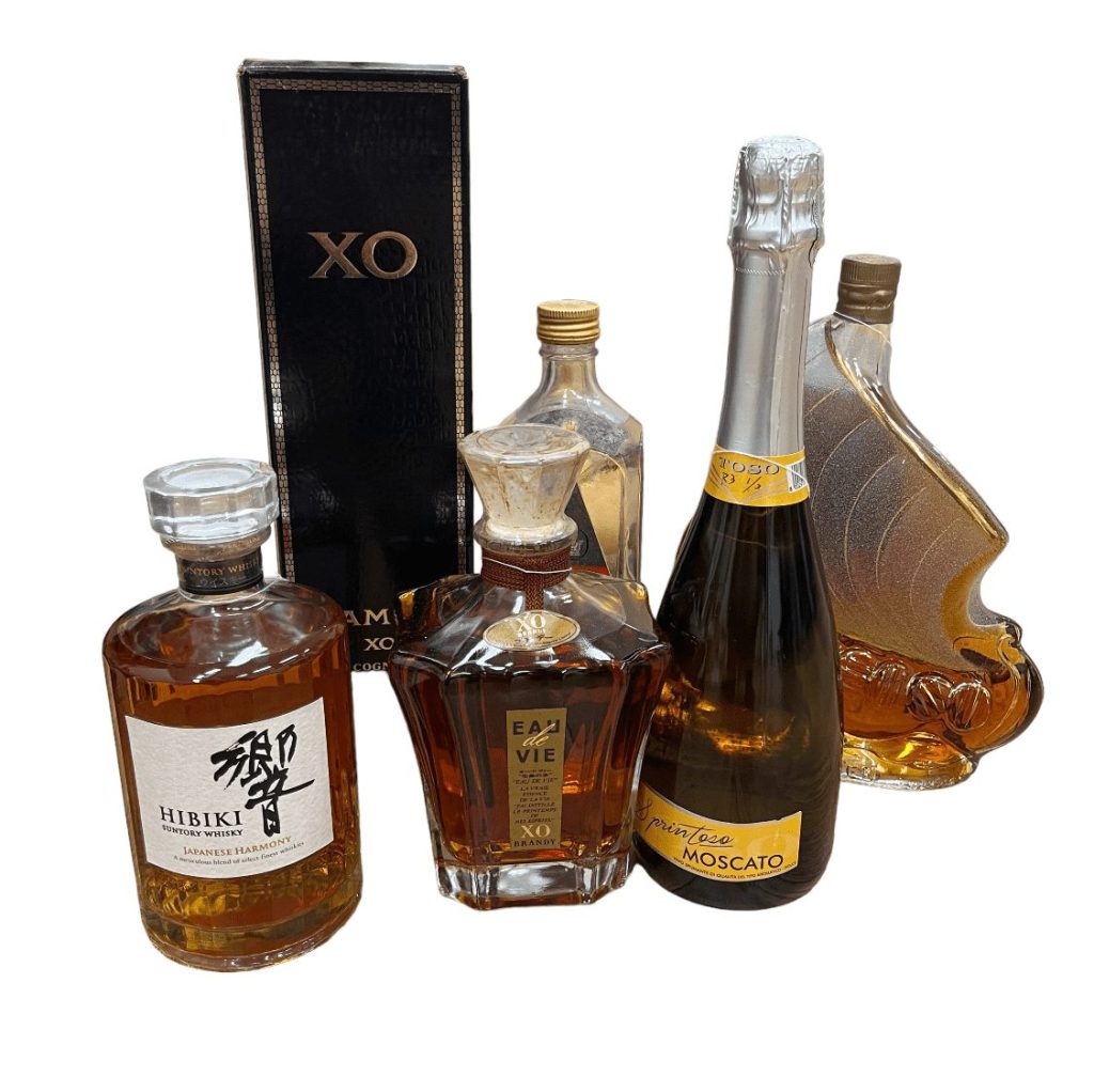 酒L-4】 洋酒 まとめ ブランデー スコッチウイスキー CAMUS カミュ