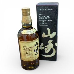 SUNTORY サントリー 山崎12年 ピュアモルトウィスキー 向獅子ラベルの