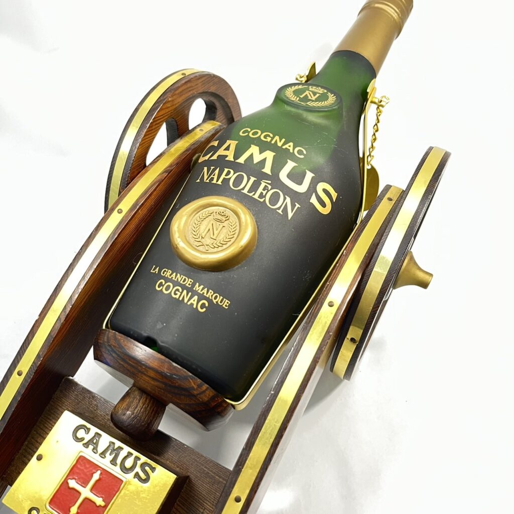 ビンテージカミュコニャックナポレオンブランデー砲台付750ml古酒