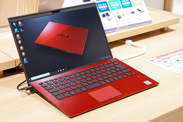 う、美しい VAIO SX12,VAIO SX14 RED EDITION 見てきました！