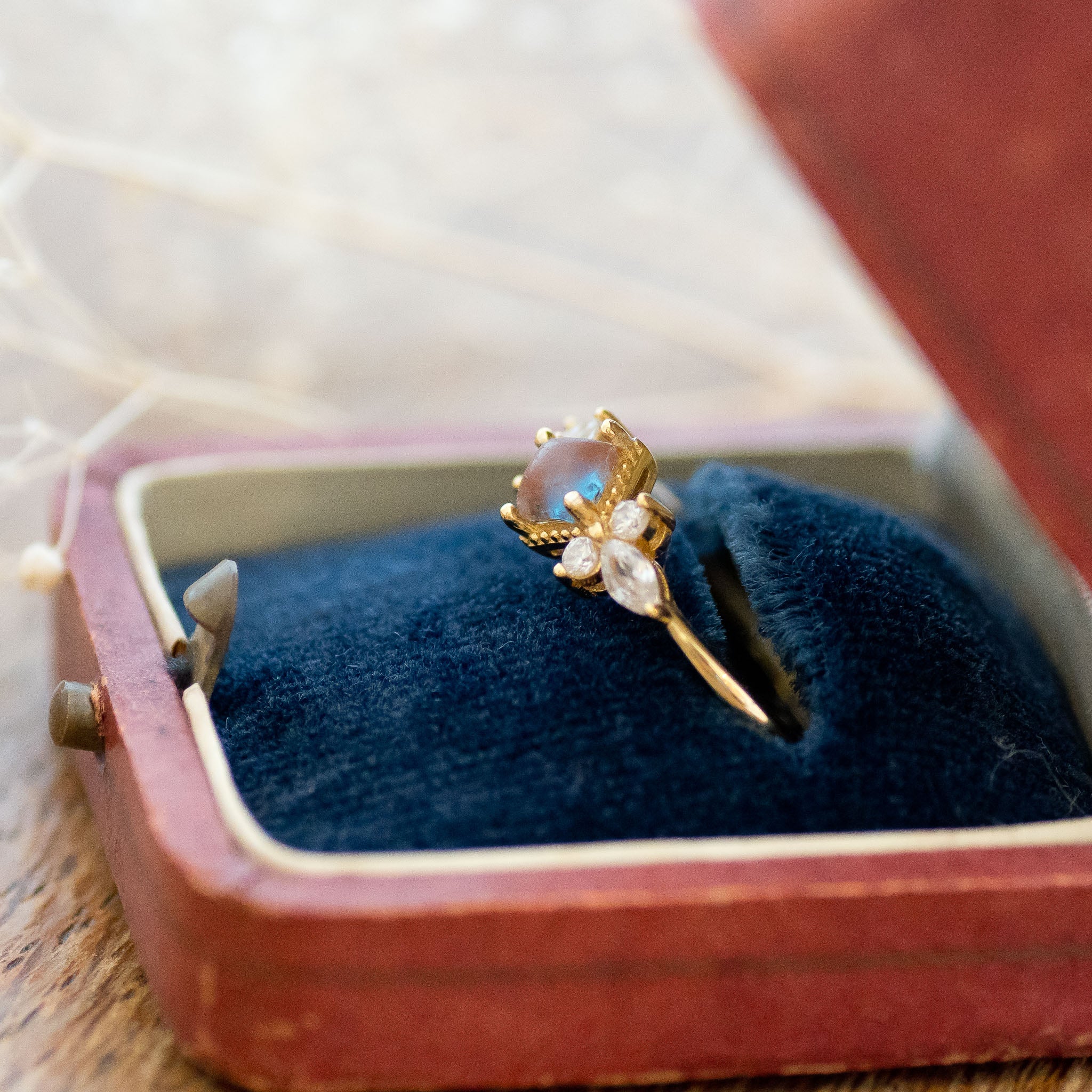 saphiret】アンティークサフィレットs925リング 【公式通販】