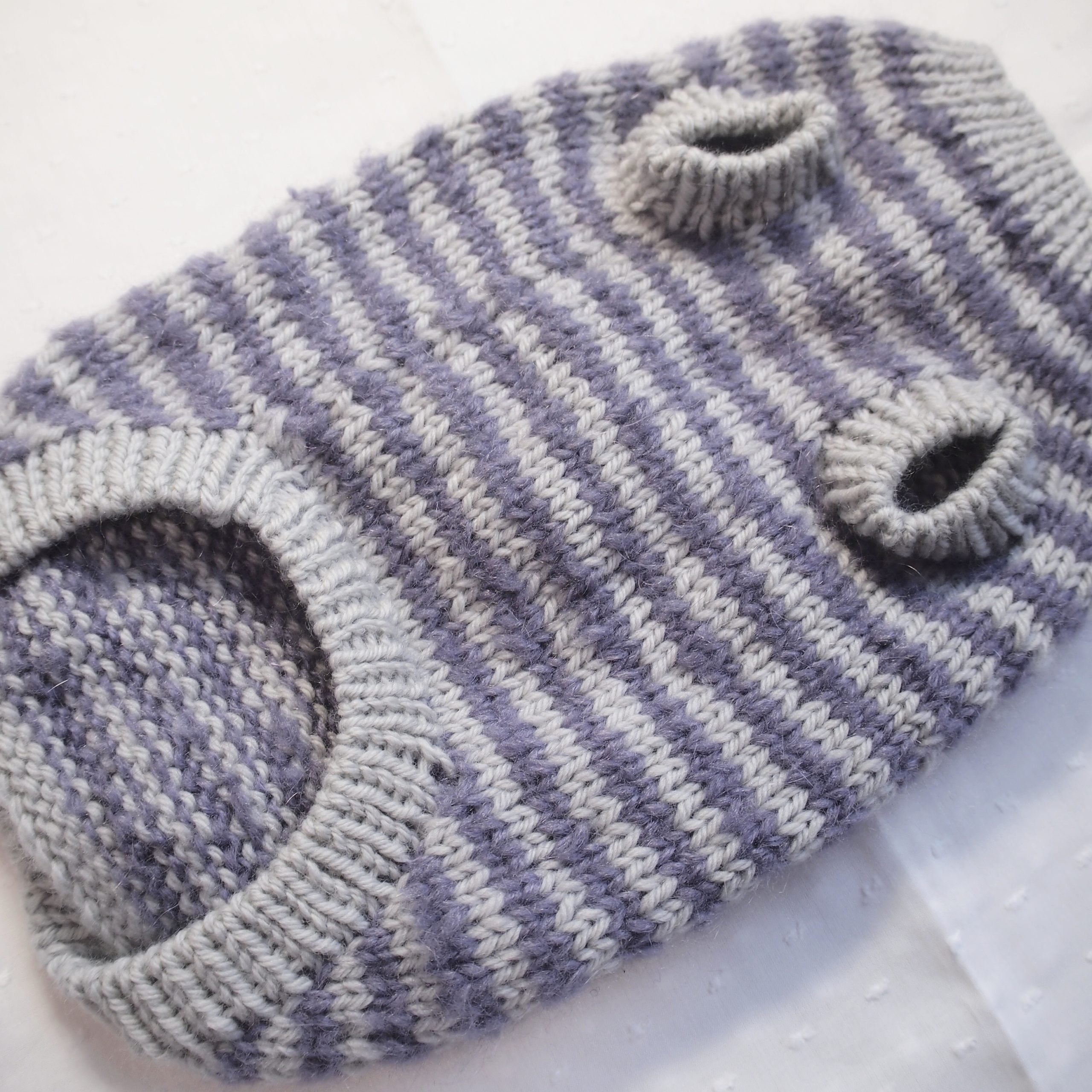 とじはぎのないワンコセーター【犬服・編み図】 | サポトリコ