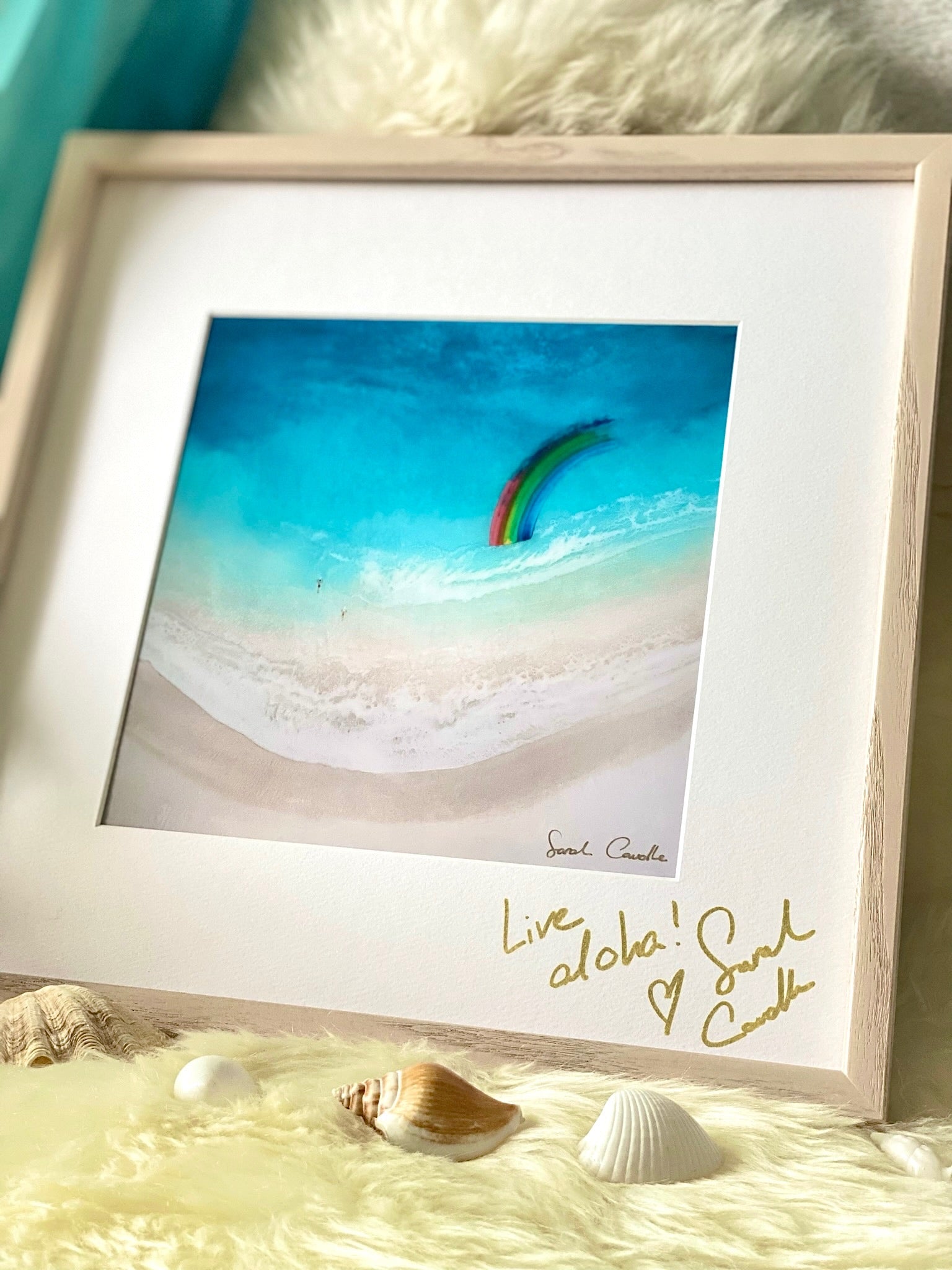 限定商品】Sarah Caudle直筆サイン入りセット_SQサイズ”Aloha