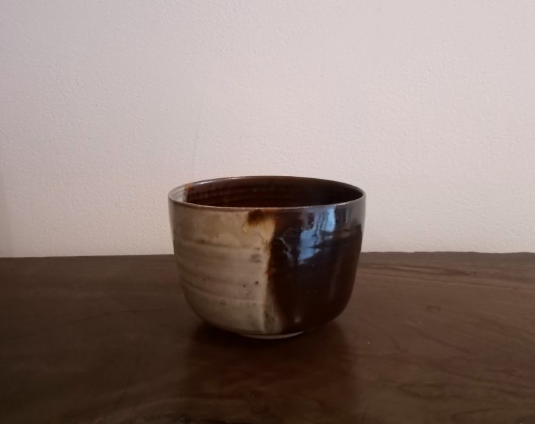 高取焼宗家 十一代 高取静山 造 茶碗 共箱 茶道具