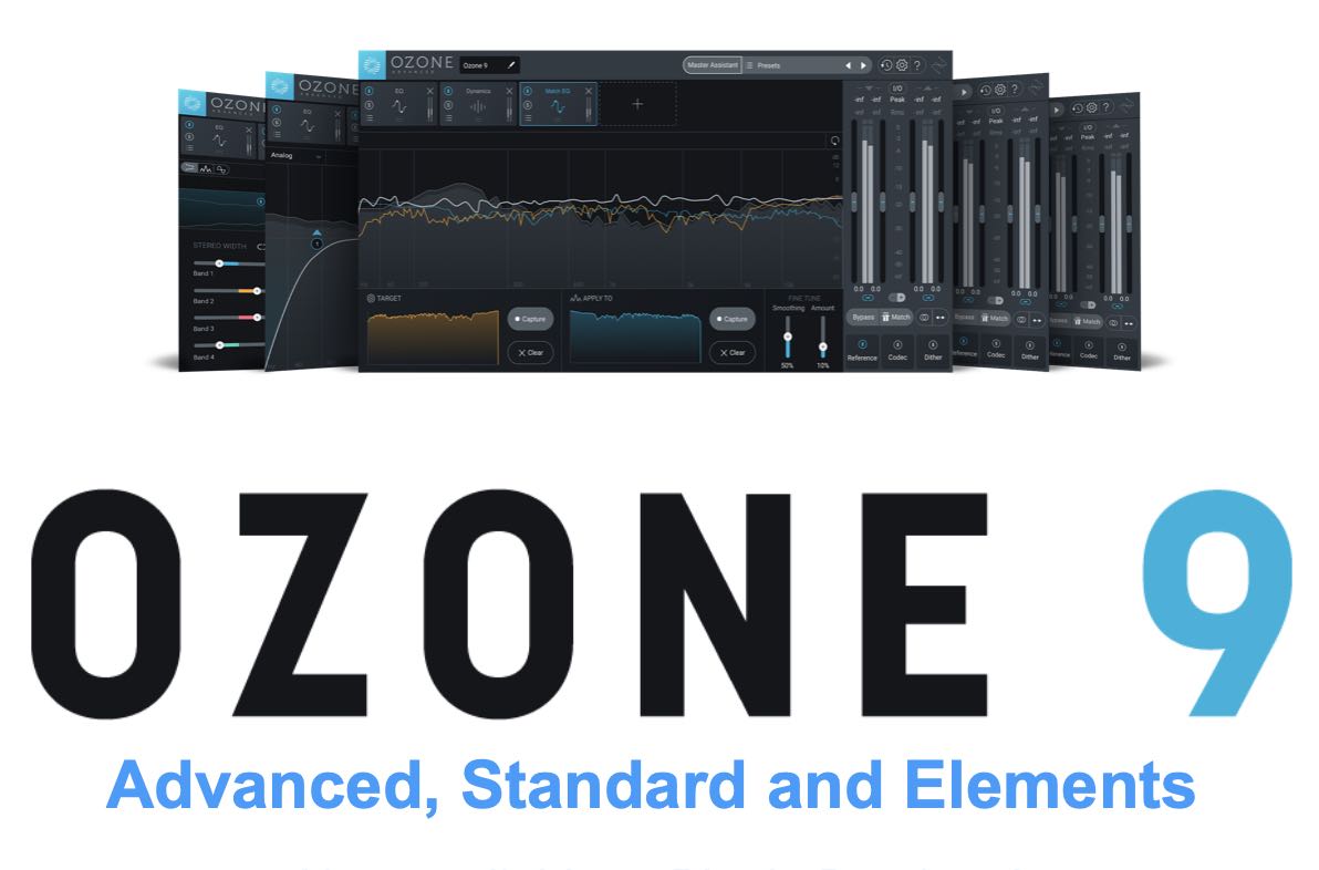 Ozone 9 Standard マスタリングプラグイン