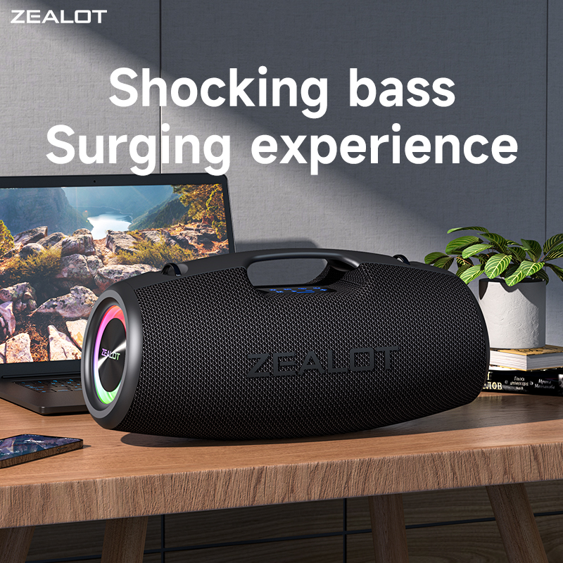 Zealot 100W S78 Wireless Portable Bluetooth Speaker - Outdoor Use