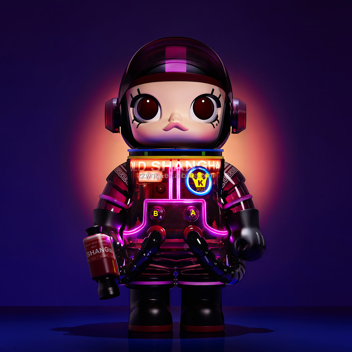 POP MART MEGA SPACE MOLLY 1000% PALMER HOUSE - Collectible Action