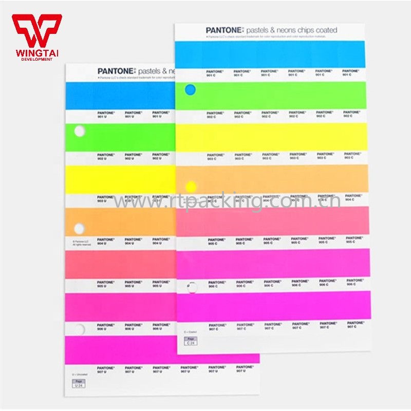 PANTONE Pastels & Neons Chips GB1504C for Industrial Applications