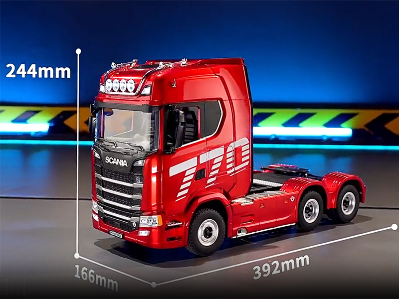 1/18 SCANIA 770 ラジコントラック トレーラー付き Scania 770 S V8